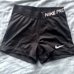 Nike spandex shorts